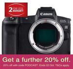 Canon EOS R Mirrorless Camera (Body Only) $2746.80 Delivered @ Nofrills eBay (Aus Stock)