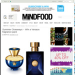 Win a Versace His & Hers Fragrance Pack Worth $264 from MiNDFOOD