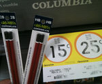 Columbia 2B Pencils TWO FOR 15 CENTS @ Kmart + Other Clearance Bargains inside WOO HOO!