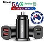 Baseus 30W USB Charger 2 for $15, Sandisk Ultra 64GB Micro SD - 2 for $18.55 + Delivery (Free w/eBay Plus) @ Shopping Sq eBay 