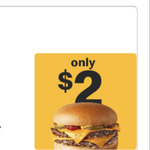 $2 Double Cheeseburger or $3 Beef McClassic @ McDonald's via mymacca's App