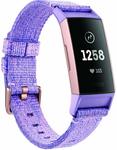 Fitbit Charge 3 Special Edition, Lavender Woven / White Silicon $168 Delivered @ Amazon AU