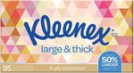Kleenex Everyday Plus Large & Thick Facial Tissues, Pack of 95 $2.24 ($2.02 S&S) +Delivery ($0 with Prime/ $39 Spend) @ Amazon A