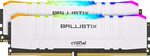 Crucial Ballistix 16GB (2x8GB) DDR4, RGB, 3600MT/s CL16 $165.18 + Delivery (Free with Prime) @ Amazon US via AU
