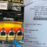 [SA] 50mm Excell Master Lock Padlock 4-Pack - $39 (Was $113) In-Store @ Stratco (Gepps Cross)