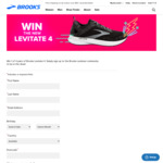 Win 1 of 4 Pairs of Levitate 4 Runners from Brooks