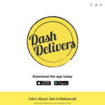 [VIC, NSW] $15 off First Order @ Dash Delivers (Food Delivery Service)