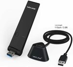 Wavlink AC 1300 Wi-Fi Adapter $27.99 (Save $5) / HDD Docking $49.99 (Save $10) + Delivery ($0 with Prime/ $39+) @ Wavlink Amazon