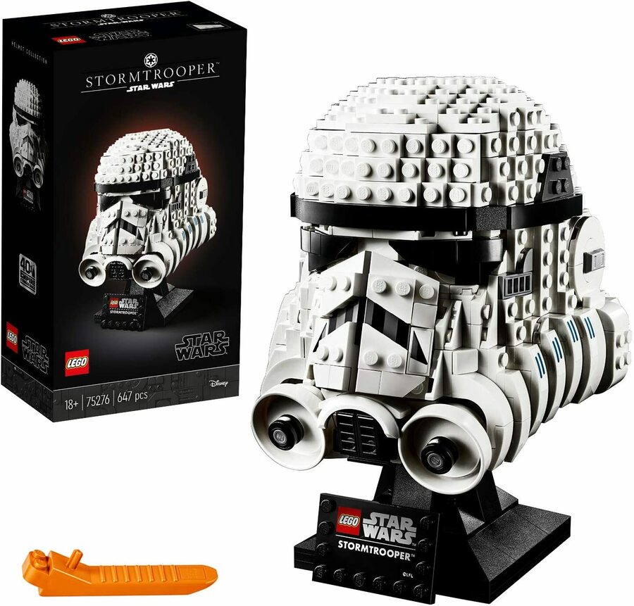 LEGO 75276 Star Wars Stormtrooper Helmet Building Kit $75 Delivered ...