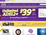 3 Months FREE Broadband When Signing up to Dodo Unlimited ADSL2+ $39.90 for 24 Months