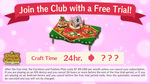 [Android, iOS] Animal Crossing: Pocket Camp Club - Furniture & Fashion Plan 1 Month Free (Normally $12.99)