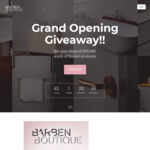 Win 1 of 10 Bathroom/Kitchen/Laundry Makeovers Worth $2,000 from Barben Architectural Hardware