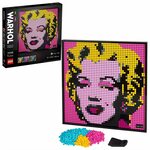 LEGO Art Andy Warhol’s Marilyn Monroe 31197 $79, LEGO Art The Beatles 31198 $79 Delivered @ Amazon AU