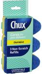 Chux Dishwand Non-Scratch Refill 3 Pack $2.75 (½ Price) @ Woolworths