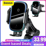 [eBay Plus] Baseus 15W Wireless Car Charger $29.99 Delivered + Other Items @ baseus_officialstore_au eBay