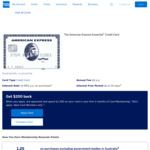 AmEx Essential Credit Card: $200 Cashback with $1500 Spend in First 3 Months, $0 Annual Fee, New Card Members Only