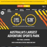[QLD] 20% off Single-Use Adventure Park, Rock Climbing and Playland Passes @ Urban Xtreme Adventure Sports Park