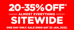 Repco: 20-35% off Almost Everything One Day Sale (Saturday 22 Jan)