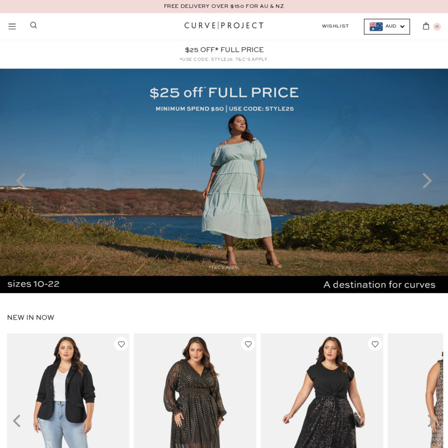 $25 off $50 Spend on Full Priced Women's Apparel / Clothing + $10.95 ...