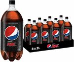 Pepsi Max 8x 2L Bottles $17.20 ($15.48 S&S) + Delivery ($0 with Prime / $39 Spend) @ Amazon AU