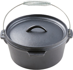 Cast Iron Cookware (30cm Frypan, 4qt Dutch Oven or Double Jaffle Iron) $19.99 @ ALDI