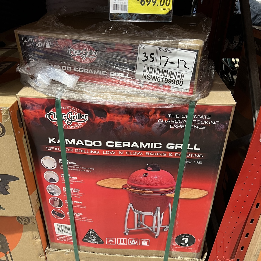 [NSW] Char-Griller Kamado Ceramic Grill $699, Arlen 7 Fin 1500W Heater ...