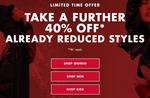 Extra 40% off off Already Sale Items @ Tommy Hilfiger
