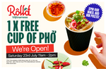 [VIC] Free Cup of Pho @ Roll'd Altona Gate