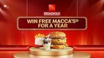 Win Free Macca’s for A Year from Hit Network