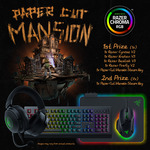 Win a Razer Peripheral Pack and Copy of Paper Cut Mansion (Steam) or 1 of 9 Minor Prizes from Thunderful Games