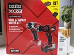 [NSW] Ozito 18V PXC Drill & Impact Driver Kit with 4.0Ah Battery and Charger $129 @ Bunnings (Bankstown Airport)