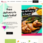 Free Delivery within 5km radius from a participating restaurant @ Nando's (PERi-Perks Members only)