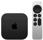Apple TV 4K (2022) Wi-Fi + Ethernet 128GB $218 + Shipping ($0 to Metro Areas/ C&C) @ Officeworks