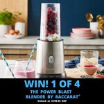 Win 1 of 4 BLAST Blenders by Baccarat from Robins Kitchen