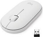 Logitech Pebble M350 Wireless Mouse - Off White $18.90 + Delivery ($0 with Prime/ $39 Spend) @ Amazon AU