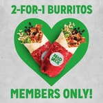 2-for-1 Burritos @ Mad Mex via App (Free Membership Required)