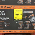 [VIC] AEG 18V 6.0Ah Brushless 5 Piece Combo Kit $659.25 (Was $879) in-Store Only @ Bunnings, Box Hill