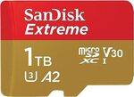 SanDisk 1TB Extreme Micro SD Card $137.99 Delivered @ Amazon AU