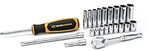 [Back Order] GearWrench 1/4" Drive 6- & 12-Point Standard & Deep Metric Mechanics Tool 22 Pieces Set $49.77 Delivered @Amazon