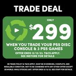 [Pre Order] PlayStation 5 (Slim) Disc Console $299 When You Trade Your Old PS5 Console + 3 PS5 Games in-Store Only @ EB Games