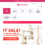 10% off Sitewide  + Delivery ($0 SYD C&C/ to Metro with $69 Order) @ Chokyo