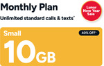 Kogan Prepaid Mobile Small 10GB $8.88 for The First Month (Then $15/Month) @ Kogan
