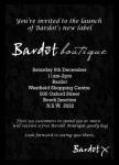 Bardot boutique - free goodies bag for spending $50 - first 150 customers (Bondi Junction)