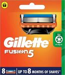[Prime] Gillette Fusion Razor Refill 8 Pack $26.72 S&S (Was $32.54) Delivered @ Amazon AU