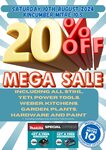 [NSW] 20% off Sale (Excludes Catalogue Lines and Trade Paint Accounts) @ Mitre 10, Kincumber