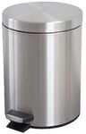 [WA, NT] J.Burrows Stainless Steel Round Pedal Bin 5L Silver $1 + Delivery ($0 C&C/ OnePass/ $65 Metro Order) @ Officeworks