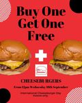 [NSW] 2-for-1 Cheeseburgers for $10 (In-Store Only) @ John Belvedere, Parramatta