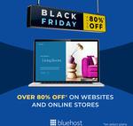 Bluehost Black Friday Sale 2024 – Get up to 80% off on Web Hosting