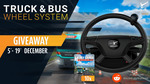 Win an Aerosoft Truck & Bus Wheel or 1 of 10 Game Keys from Noovola