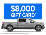 Bonus Gift Card on Ford F-150 (MY23) Models: $8000 Lariat LWB, $7,000 on Lariat SWB or XLT LWB, $5000 XLT SWB @ Ford Dealers